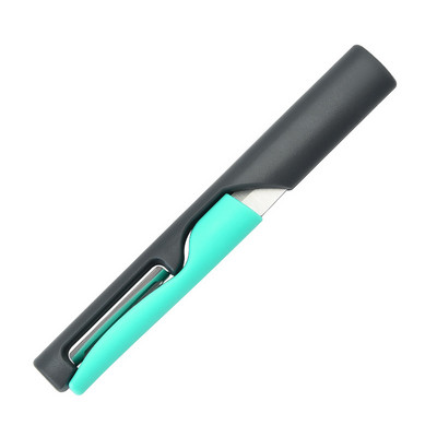 2-u-1 ljuštilica za povrće Višenamjenski nož Rezač voća od nehrđajućeg čelika Prijenosni alati za guljenje Putovanja Kući Kuhinjski uređaji