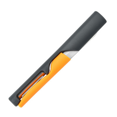 2-u-1 ljuštilica za povrće Višenamjenski nož Rezač voća od nehrđajućeg čelika Prijenosni alati za guljenje Putovanja Kući Kuhinjski uređaji