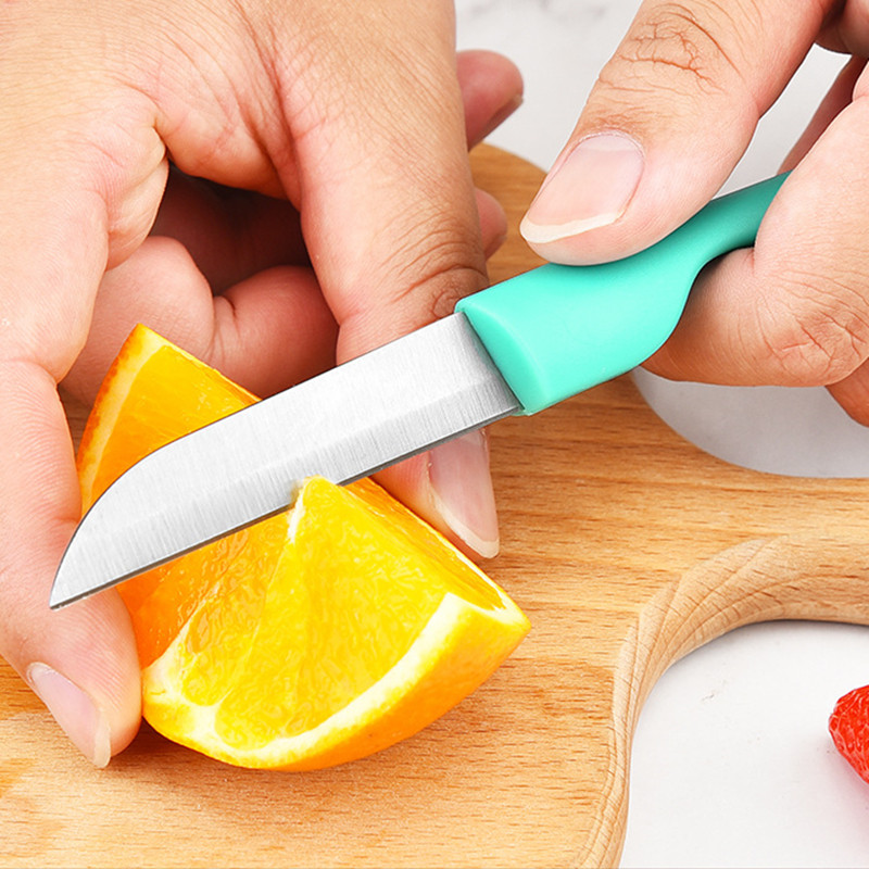 2-u-1 ljuštilica za povrće Višenamjenski nož Rezač voća od nehrđajućeg čelika Prijenosni alati za guljenje Putovanja Kući Kuhinjski uređaji