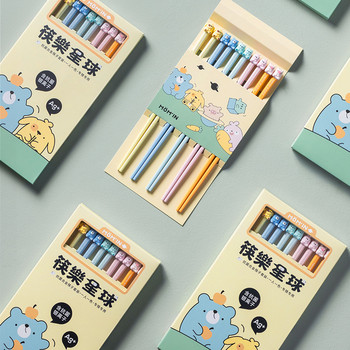 5 ζεύγη Chopsticks Φορητά ταξιδιωτικά χαριτωμένα ξυλάκια Food Sushi Sticks Αντιολισθητικά επαναχρησιμοποιούμενα εύκολα στο καθάρισμα