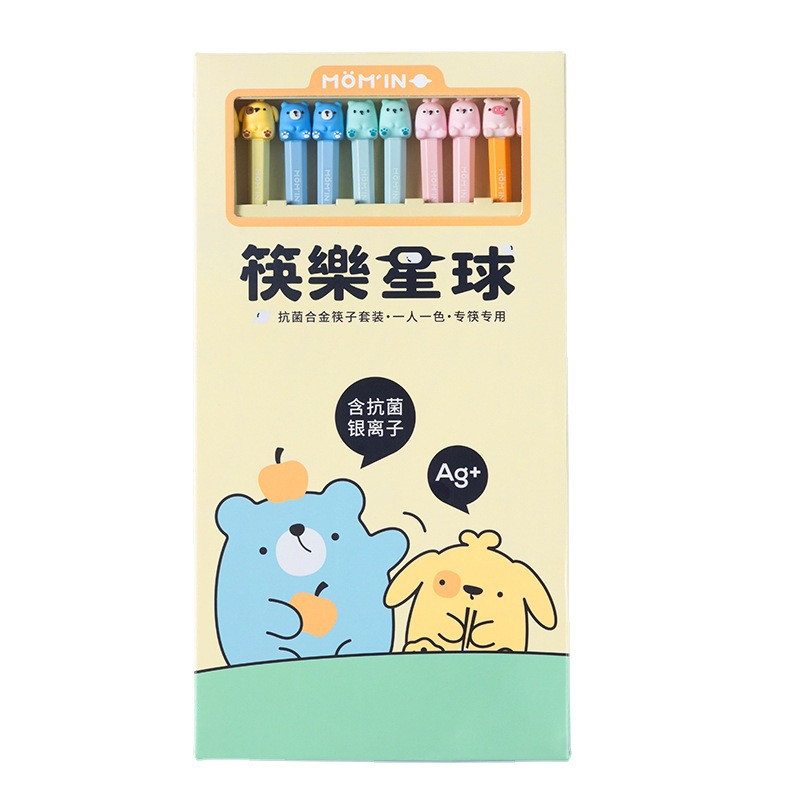 5 paari Kaasaskantavad söögipulgad, armsad söögipulgad, libisemiskindlad, korduvkasutatavad, kergesti puhastatavad söögipulgad