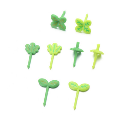 Nauji Animal Fruit Fork Castle Vaisių maisto krapštukai Bento Box Rinktukai Animacinių filmų gyvūnų maisto dantų krapštukai Bento Box Priedai