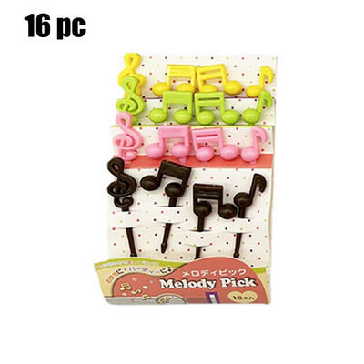 Nauji Animal Fruit Fork Castle Vaisių maisto krapštukai Bento Box Rinktukai Animacinių filmų gyvūnų maisto dantų krapštukai Bento Box Priedai