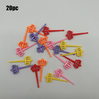 Nauji Animal Fruit Fork Castle Vaisių maisto krapštukai Bento Box Rinktukai Animacinių filmų gyvūnų maisto dantų krapštukai Bento Box Priedai