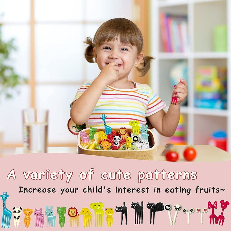 Vaisių šakutė Animacinis filmas Mini gyvūnų ūkis animacinis filmas Maisto pasirinkimas vaikams Užkandžiai Tortas Desertas Maistas Vaisių šakutė Vakarėlio dekoravimas