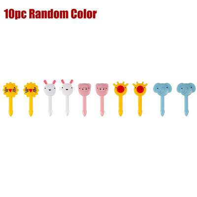 Životinja Voće Vilica Prehrambena plastika Mini crtić Dječja torta Voće Čačkalica Bento Ručak Bento Dodaci Dekoracija za zabavu