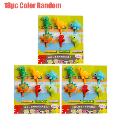 Životinja Voće Vilica Prehrambena plastika Mini crtić Dječja torta Voće Čačkalica Bento Ručak Bento Dodaci Dekoracija za zabavu