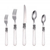 Roostevabast terasest söögiriistade komplekt Söögiriistade komplekt Pulma söögiriistade lusikas kahvli nugade komplekt söögiriistade komplekt roostevabast terasest söögiriistad