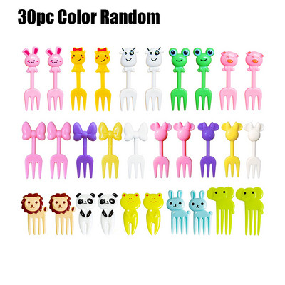 Palillos Para Fruta De Niños Kids Rat Head Vibu Toiduvalik Multikas armsad Bento kahvlid lõunakarbi jaoks Dekoratiivsed aksessuaarid