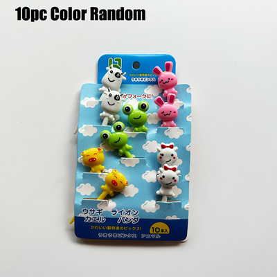 Palillos Para Fruta De Niños Kids Rat Head Vibu Toiduvalik Multikas armsad Bento kahvlid lõunakarbi jaoks Dekoratiivsed aksessuaarid