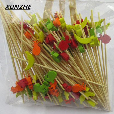 100 Ps Ποδόσφαιρο Πιρούνι Φρούτων Μπαστούνια Μπουφέ Cupcake Toppers Πιρούνια κοκτέιλ Πιρούνια Γάμου Διακοσμήσεις γενεθλίων 28 είδη γραφικών