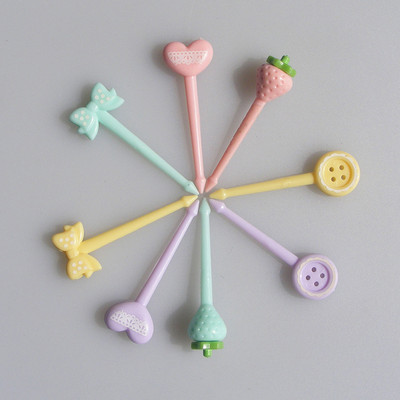 Životinjska farma Dinosaurus Vilica za voće Mini crtić Dječji užina Torta Desert Hrana Pijuk voća Čačkalica Bento Ručkovi Dekoracija za zabave