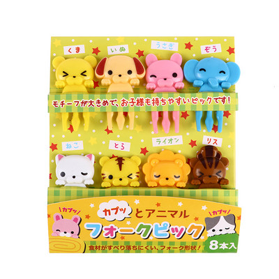 Životinjska farma Dinosaurus Vilica za voće Mini crtić Dječji užina Torta Desert Hrana Pijuk voća Čačkalica Bento Ručkovi Dekoracija za zabave