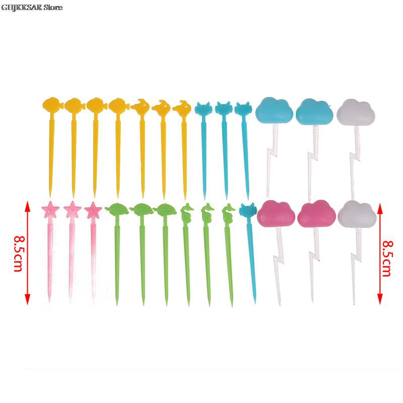 Životinjska farma Dinosaurus Vilica za voće Mini crtić Dječji užina Torta Desert Hrana Pijuk voća Čačkalica Bento Ručkovi Dekoracija za zabave