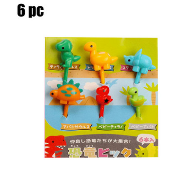 Crtić s voćem vilica čačkalica slatka životinja izbor hrane mini boca umaka kutija za ručak ukras dječji dodatak prehrani alat