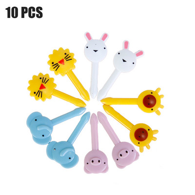 Animal Farm Dinosaur Fruit Fork Mini Cartoon Παιδικό Σνακ Κέικ Επιδόρπιο Επιλογή Οδοντογλυφίδα Bento Μεσημεριανά Διακόσμηση πάρτι