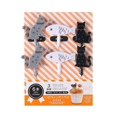 Animal Farm Dinosaur Fruit Fork Mini Cartoon Παιδικό Σνακ Κέικ Επιδόρπιο Επιλογή Οδοντογλυφίδα Bento Μεσημεριανά Διακόσμηση πάρτι