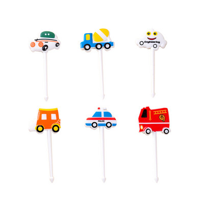 Animal Farm Dinosaur Fruit Fork Mini Cartoon Παιδικό Σνακ Κέικ Επιδόρπιο Επιλογή Οδοντογλυφίδα Bento Μεσημεριανά Διακόσμηση πάρτι