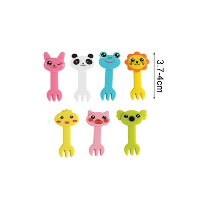 Animal Farm Dinosaur Fruit Fork Mini Cartoon Παιδικό Σνακ Κέικ Επιδόρπιο Επιλογή Οδοντογλυφίδα Bento Μεσημεριανά Διακόσμηση πάρτι