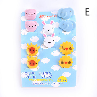 Loomafarm dinosauruste puuviljakahvel Mini multifilm lastele suupiste kook Magustoit Puuviljakork hambaork Bento lõunasöögid peokujundus