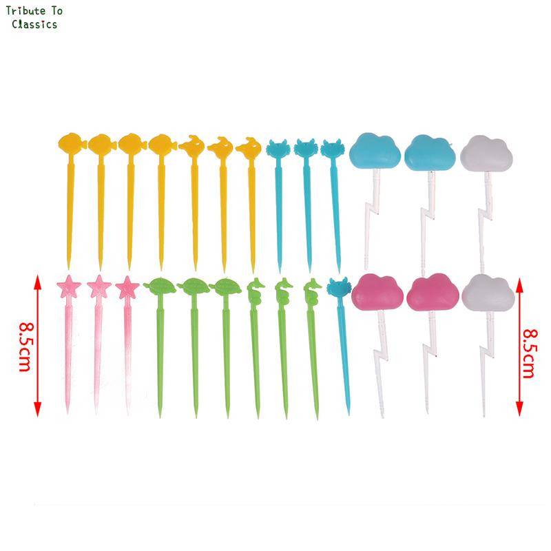 Loomafarm dinosauruste puuviljakahvel Mini multifilm lastele suupiste kook Magustoit Puuviljakork hambaork Bento lõunasöögid peokujundus