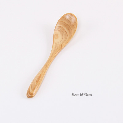 Vacclo puidust supilusikas Jaapani sileda nööriga kohvilusikas Pika varrega magustoit Keskkonnasõbralik lauanõu Seedripuu kühvel Varustus