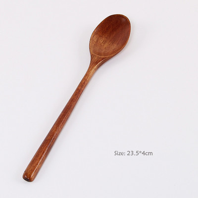 Vacclo puidust supilusikas Jaapani sileda nööriga kohvilusikas Pika varrega magustoit Keskkonnasõbralik lauanõu Seedripuu kühvel Varustus