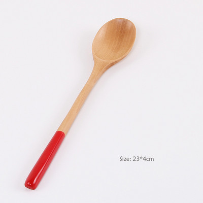 Vacclo puidust supilusikas Jaapani sileda nööriga kohvilusikas Pika varrega magustoit Keskkonnasõbralik lauanõu Seedripuu kühvel Varustus