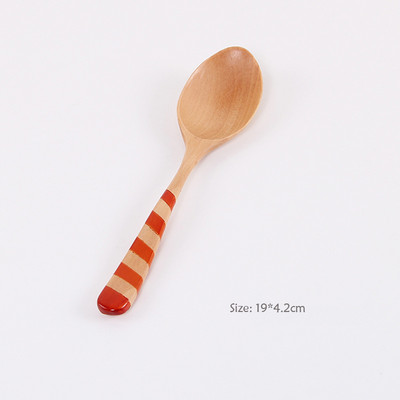 Vacclo puidust supilusikas Jaapani sileda nööriga kohvilusikas Pika varrega magustoit Keskkonnasõbralik lauanõu Seedripuu kühvel Varustus