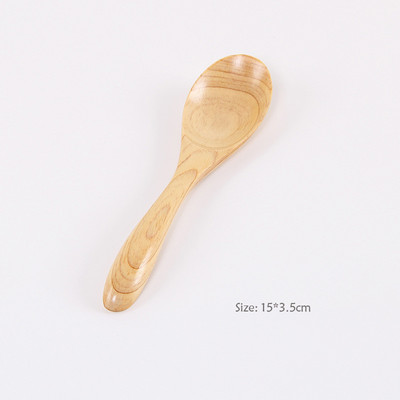 Vacclo puidust supilusikas Jaapani sileda nööriga kohvilusikas Pika varrega magustoit Keskkonnasõbralik lauanõu Seedripuu kühvel Varustus