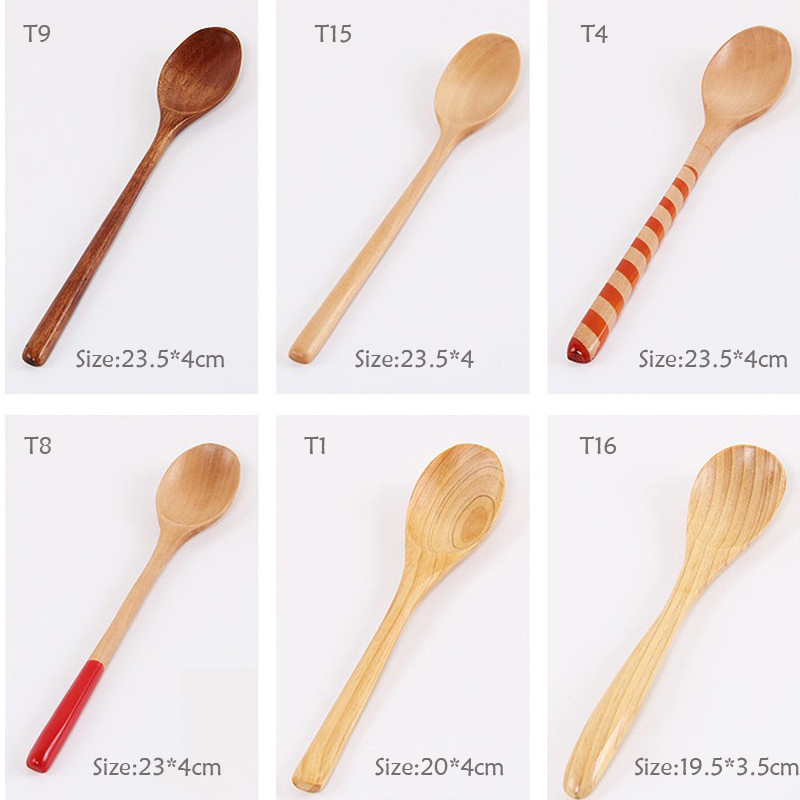 Vacclo puidust supilusikas Jaapani sileda nööriga kohvilusikas Pika varrega magustoit Keskkonnasõbralik lauanõu Seedripuu kühvel Varustus