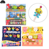 1 rinkinys 6/8 vnt Vaikiški vaisių krapštukai Adatiniai dantų krapštukai Kūrybinis vaisinis pyragas Desertas Maisto šakutės Pietų dėžutės dekoras Bento aksesuarai