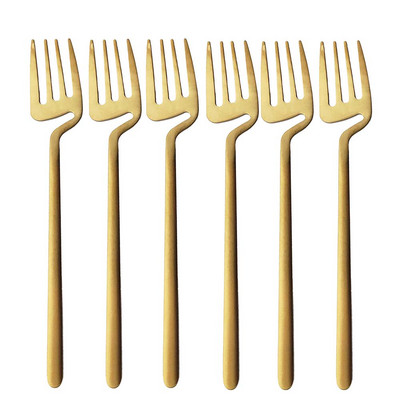 6tk Must Õhtusöögikahvel Sööginõud Lauakaunistus Köök Matt Lusikas Nuga Sööginõud lauanõud Söögiriistad Magustoidud Supp Kohvi Kasutamine