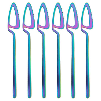 6tk Must Õhtusöögikahvel Sööginõud Lauakaunistus Köök Matt Lusikas Nuga Sööginõud lauanõud Söögiriistad Magustoidud Supp Kohvi Kasutamine