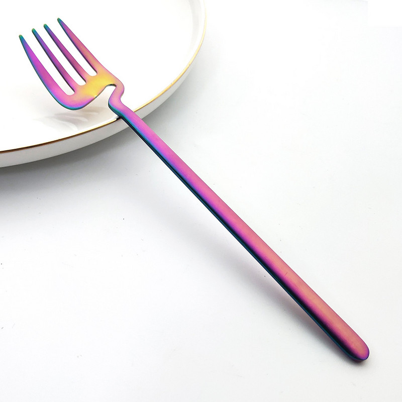 6tk Must Õhtusöögikahvel Sööginõud Lauakaunistus Köök Matt Lusikas Nuga Sööginõud lauanõud Söögiriistad Magustoidud Supp Kohvi Kasutamine