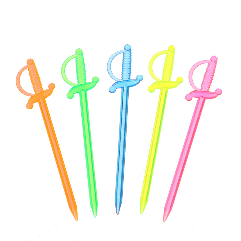 50kom Životinja Flamingo Srce Potrepštine za zabavu Izbor hrane Buffet Voće Vilica Snack Torta Desert Štapići za salatu Koktel Čačkalica Skewe