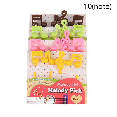 1 komplekt Animal Fruit Fork Toidukvaliteediga Plastikust Mini Multifilm Laste Kook Puu Hambaork Bento Lõunasöök Bento Aksessuaarid Peokaunistus