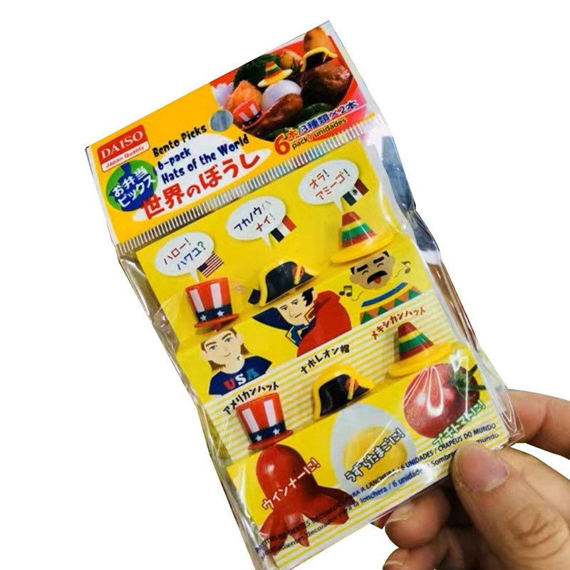 1 komplekt Animal Fruit Fork Toidukvaliteediga Plastikust Mini Multifilm Laste Kook Puu Hambaork Bento Lõunasöök Bento Aksessuaarid Peokaunistus