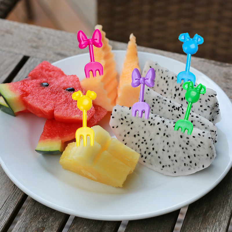 6/10 tk Loomafarmi dinosauruste puuviljakahvel Minimultika lastele suupistekook Magustoit Hambaork Bento Lõunad Peokaunistus