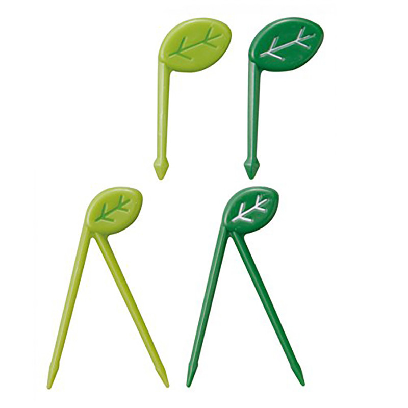 1Komplekti lehed Puuviljakahvli kirkad Minimultikad Lastele suupistekoogid Magustoidukork Hambaork Bento Lõunad Peokaunistus