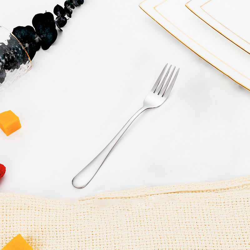 1/3/4/5/6 komada zlatni set vilica za desert od nehrđajućeg čelika Vilica za voće sladoledna torta Vilica za čaj za kućnu čajanku Ogledalo Posuđe