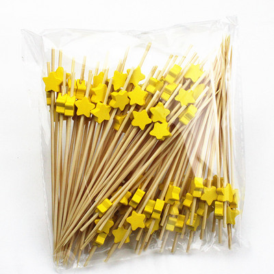 12 cm 100 tk Kuldne virsik, süda puu kahvlipulgad Rootsi lauaga koogitopsid Kokteilikahvlid pulmafestivali kaunistused sünnipäevapidu