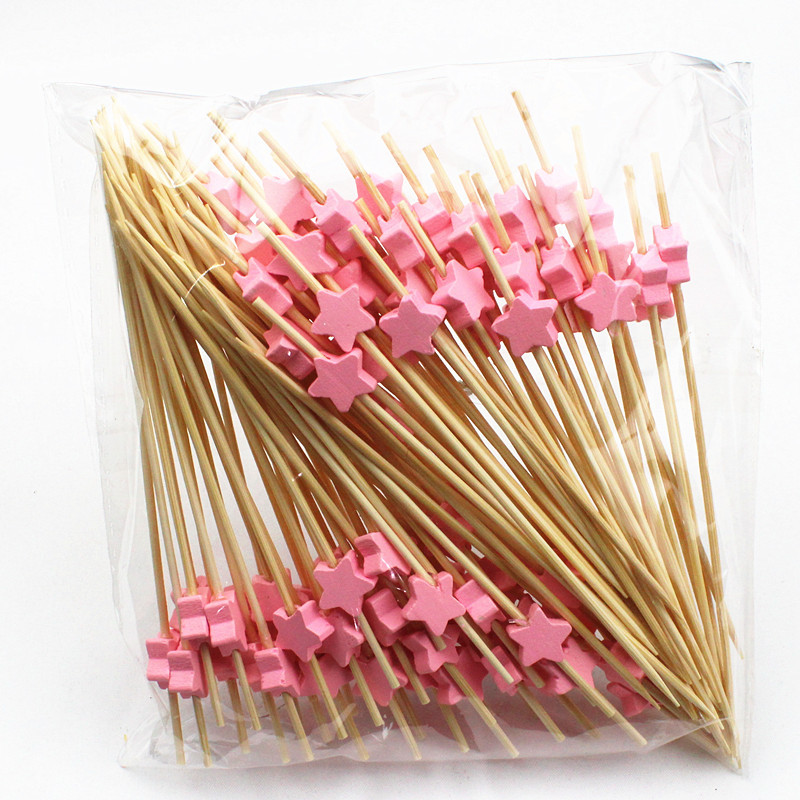 12 cm 100 tk Kuldne virsik, süda puu kahvlipulgad Rootsi lauaga koogitopsid Kokteilikahvlid pulmafestivali kaunistused sünnipäevapidu