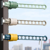 Reisimiseks kaasaskantav aknaraam riidenagi Creative kaasaskantav hotelli siseruumide akende kuivatusrest Kodune riideriiul