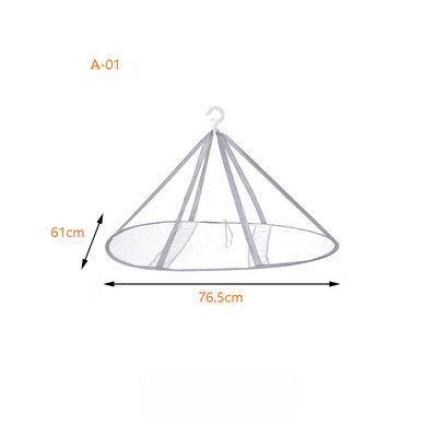 Riidekuivatuskorv Kuivatusrestid Rippuvad Kampsun Kardigan Deformatsioonivastane Tuulekindel võrkvõrk Korv Sokid Kuivatusvõrgud