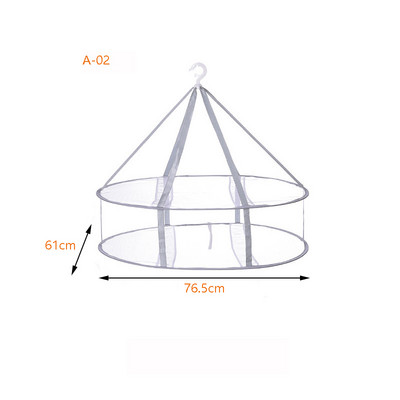 Riidekuivatuskorv Kuivatusrestid Rippuvad Kampsun Kardigan Deformatsioonivastane Tuulekindel võrkvõrk Korv Sokid Kuivatusvõrgud