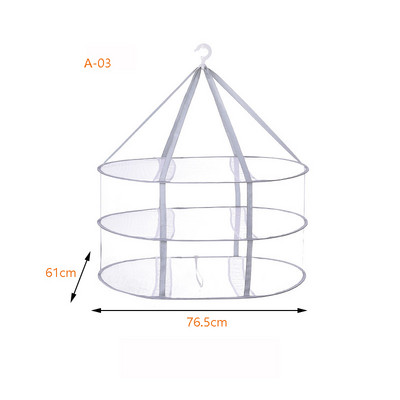 Riidekuivatuskorv Kuivatusrestid Rippuvad Kampsun Kardigan Deformatsioonivastane Tuulekindel võrkvõrk Korv Sokid Kuivatusvõrgud