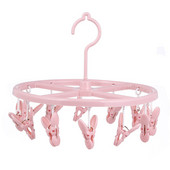 12 klambrit Kuivatusrest Multifunktsionaalne aluspesu Sokid Käterätikud Riidenagis Riidepuu Pöörlev pesulõks Kuivatus Riidepuud Majapidamine