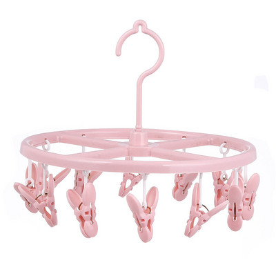 12 klambrit Kuivatusrest Multifunktsionaalne aluspesu Sokid Käterätikud Riidenagis Riidepuu Pöörlev pesulõks Kuivatus Riidepuud Majapidamine