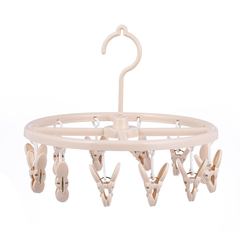 12 klambrit Kuivatusrest Multifunktsionaalne aluspesu Sokid Käterätikud Riidenagis Riidepuu Pöörlev pesulõks Kuivatus Riidepuud Majapidamine